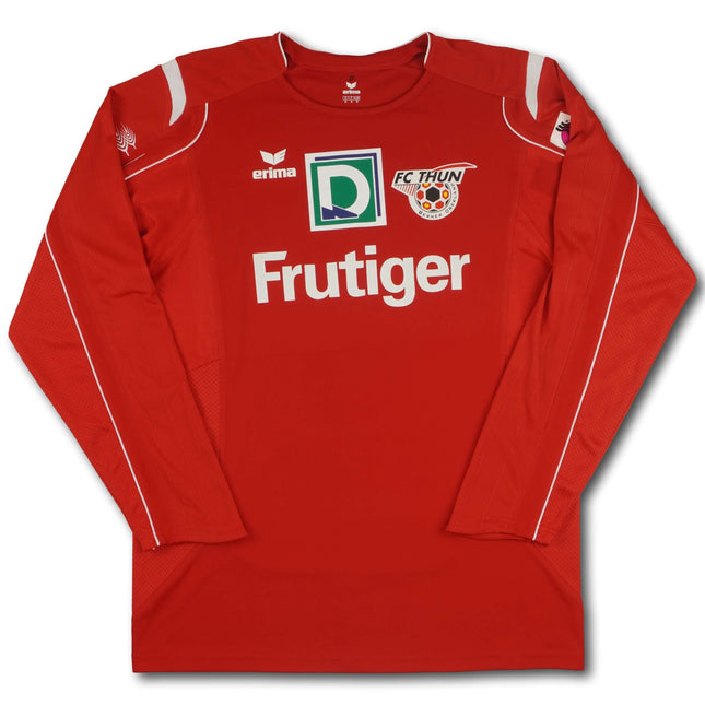 FC Thun 2009-10 Trikot heim Match Prepared - L/S - Andrist #7 - 9/10 - [M]