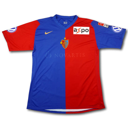 FC Basel 2006-08 Trikot heim Meistersaison (07/08) - DERDIYOK #31 - 5/10 - [XL]