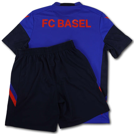 FC Basel 2024-25 Trikot training Player Issue inkl. Shorts - #8 - 8/10 - [L]