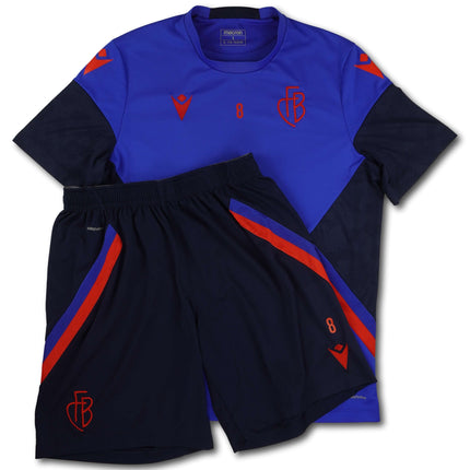 FC Basel 2024-25 Trikot training Player Issue inkl. Shorts - #8 - 8/10 - [L]