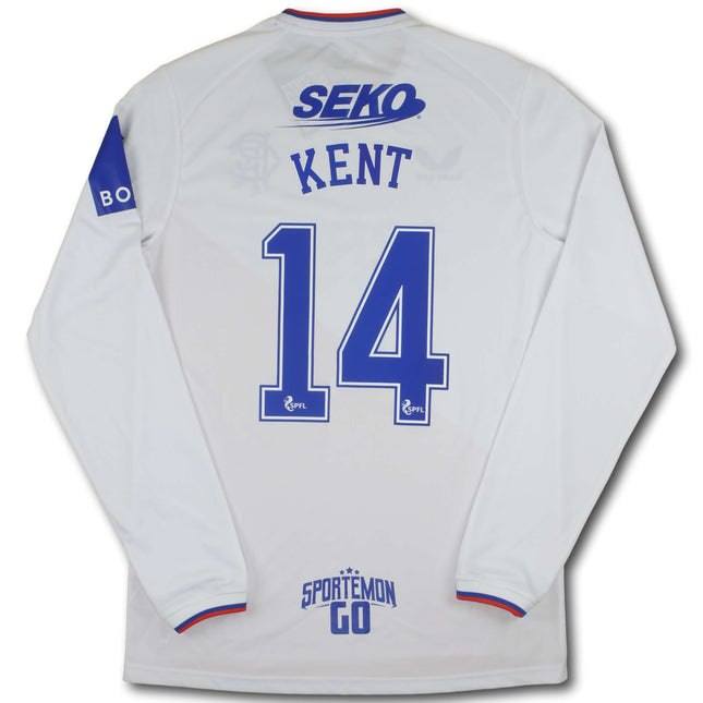 Glasgow Rangers 2022-23 Trikot auswärts - L/S - KENT #14 - 8/10 - [M]