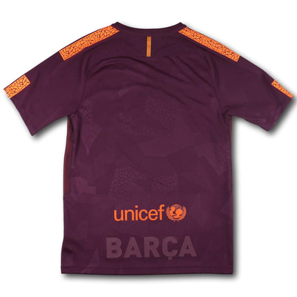 FC Barcelona 2017-18 Trikot drittes Meistersaison - 9/10 - [S]