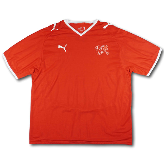 Schweiz 2008 Trikot heim - 9/10 - [XXL]
