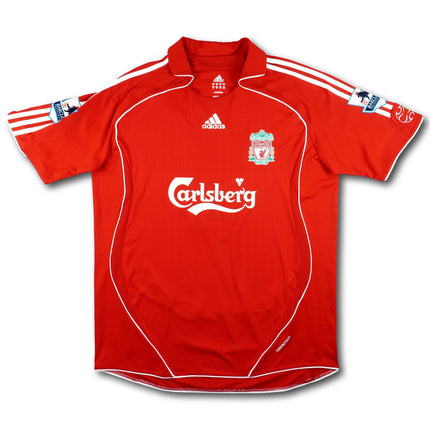 Liverpool FC 2006-08 Trikot heim Player Specs - GERRARD #8 - 8/10 - [XL]