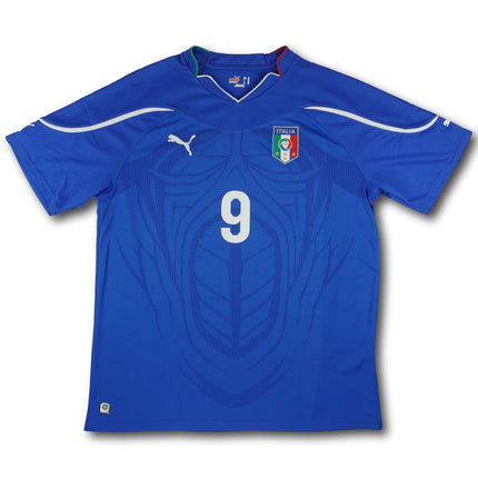Italien 2010 Trikot heim - Balotelli #9 - 9/10 - [XL]