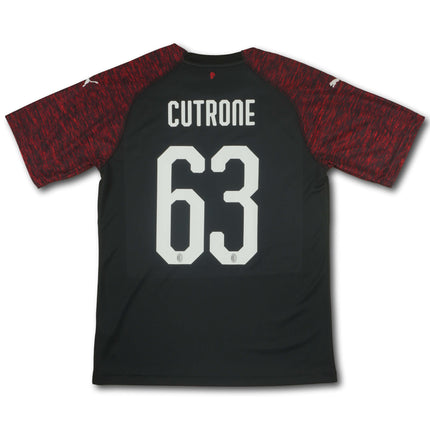 AC Milan 2018-19 Trikot drittes - Cutronne #63 - 9/10 - [M]