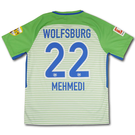 VfL Wolfsburg 2017-18 Trikot heim - MEHMEDI #22 - 7/10 - [L]