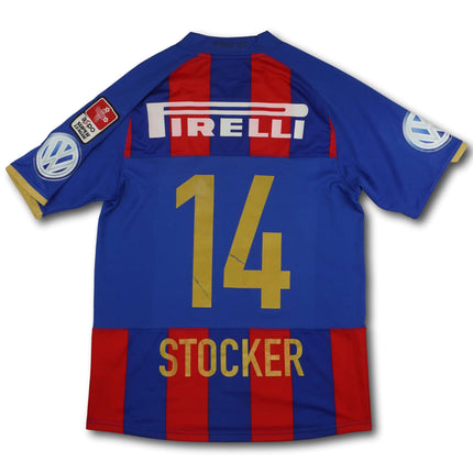 FC Basel 2008-10 Trikot heim Meistersaison (09/10) - Stocker #14 - 6/10 - [S]