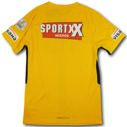 BSC Young Boys 2018-19 Trikot heim Meistersaison mit Meisterpatch - 9/10 - [S]