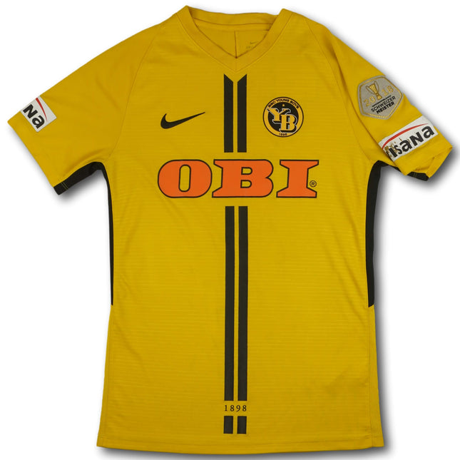 BSC Young Boys 2018-19 Trikot heim Meistersaison mit Meisterpatch - 6/10 - [S]