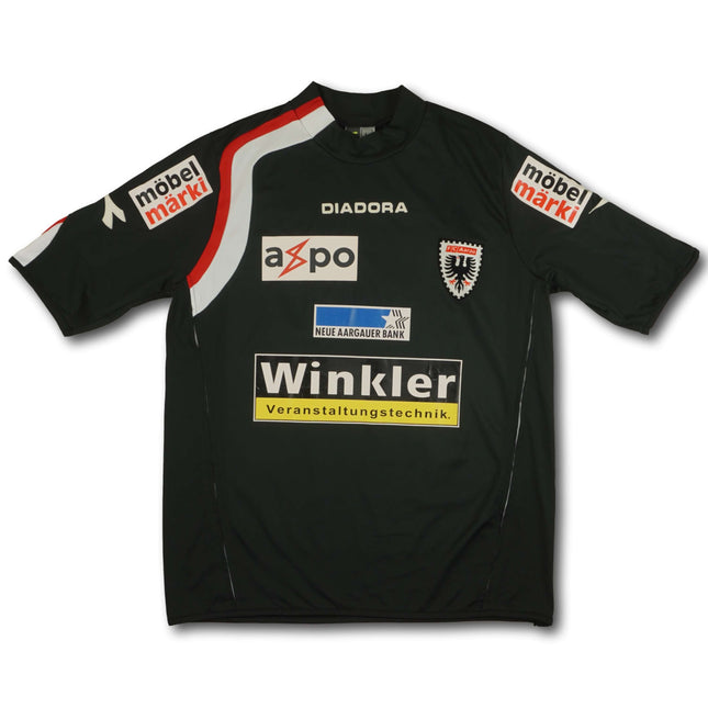 FC Aarau 2008-10 Trikot auswärts Match Prepared - Elmer #15 - 6/10 - [L]