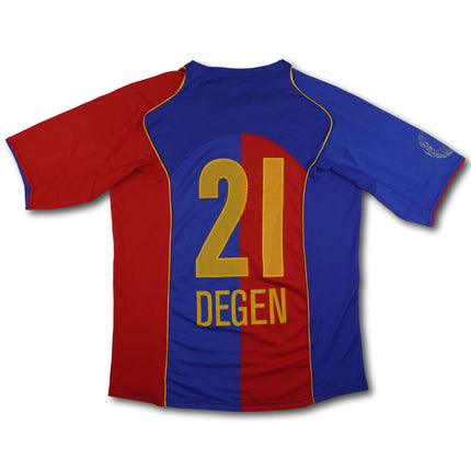 FC Basel 2004-06 Trikot heim Meistersaison (04/05) - Degen #21 - 4/10 - [L]