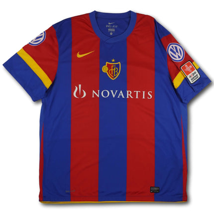 FC Basel 2010-12 Trikot heim Meistersaison - Shaqiri #17 - 6/10 - [XL]