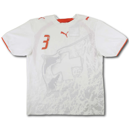 Schweiz 2006 Trikot auswärts - magnin #3 - 6/10 - [M]
