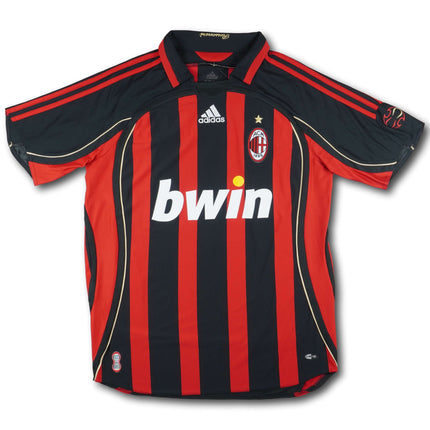 AC Milan 2006-07 Trikot heim - GATTUSO #8 - 7/10 - [M]