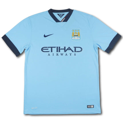 Manchester City 2014-15 Trikot heim - 9/10 - [L]