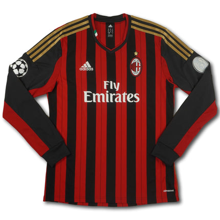 AC Milan 2013-14 Trikot heim - L/S - 9/10 - [M]