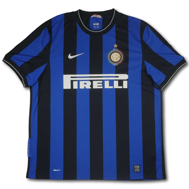 Inter Mailand 2009-10 Trikot heim Triplesaison - ETO'O #9 - 8/10 - [XL]