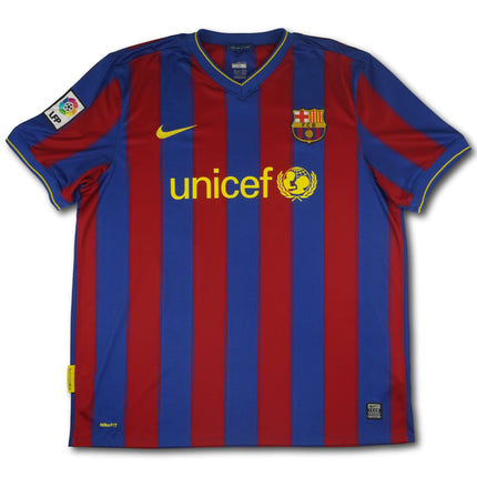 FC Barcelona 2009-10 Trikot heim Meistersaison - IBRAHIMOVIC #9 - 8/10 - [XL]