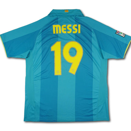 FC Barcelona 2007-09 Trikot auswärts Triplesaison (08/09) - MESSI #19 - 8/10 - [XL]
