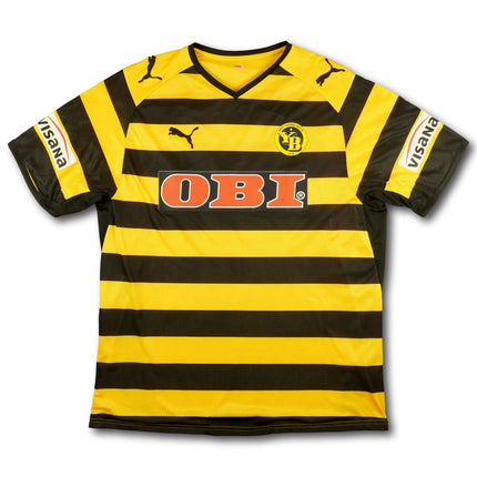 BSC Young Boys 2008-10 Trikot heim signiert vom Team - HÄBERLI #15 - 6/10 - [L]