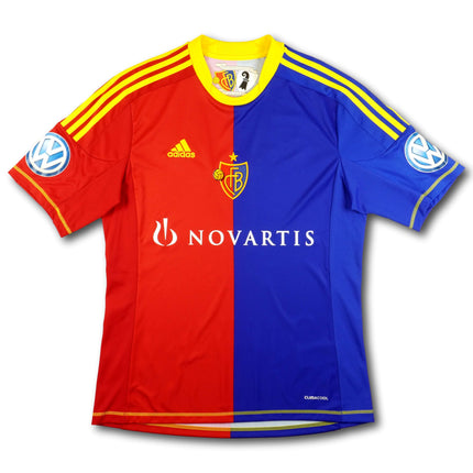 FC Basel 2012-13 Trikot heim Meistersaison signiert - BOBADILLA  #17 - 5/10 - [M]