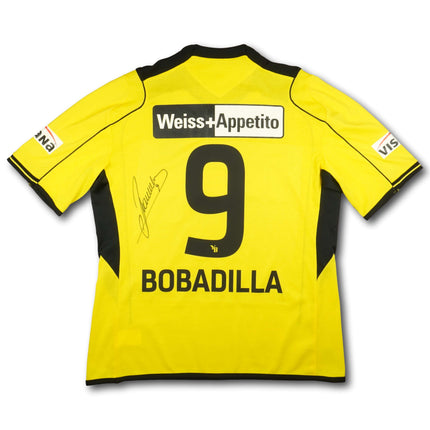 BSC Young Boys 2012-13 Trikot heim signiert - BOBADILLA  #9 - 8/10 - [XL]