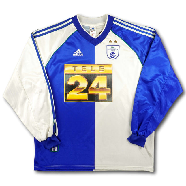 GC Zürich 1998-00 Trikot heim Player Issue - L/S - MAZZARELLI #6 - 5/10 - [XL]