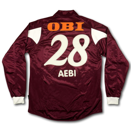 BSC Young Boys 2006-07 Trikot torhüter - L/S - AEBI #28 - 9/10 - [XL]