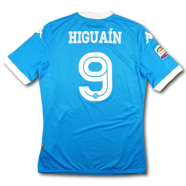 SSC Napoli 2015-16 Trikot heim Player Specs - HIGUAÍN #9 - 5/10 - [XL]