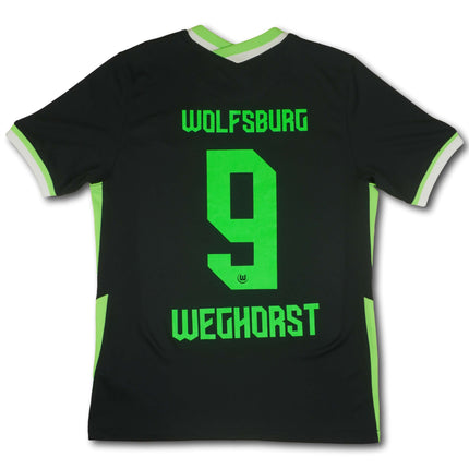 VfL Wolfsburg 2020-21 Trikot auswärts - WEGHORST #9 - 8/10 - [M]
