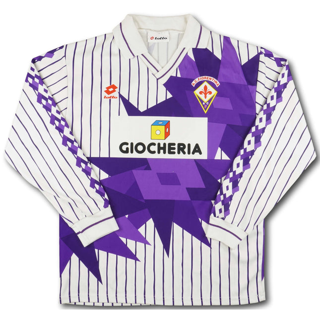 ACF Fiorentina 1991-92 Trikot auswärts - L/S - #9 - 6/10 - [M]