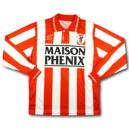 AS Cannes 1994-95 Trikot heim - L/S - 8/10 - [M]