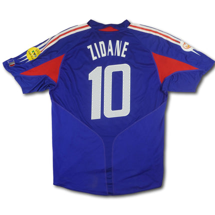 Frankreich 2004 Trikot heim - ZIDANE  #10 - 8/10 - [XL]