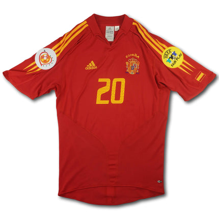 Spanien 2004 Trikot heim - XAVI #20 - 5/10 - [M]