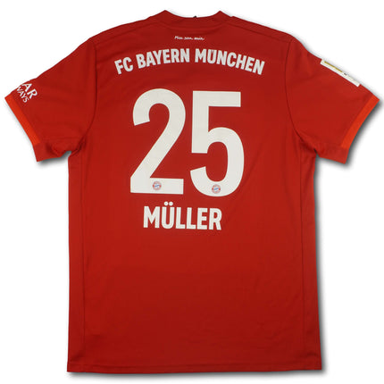 FC Bayern München 2019-20 Trikot heim Meistersaison - MÜLLER #25 - 5/10 - [L]