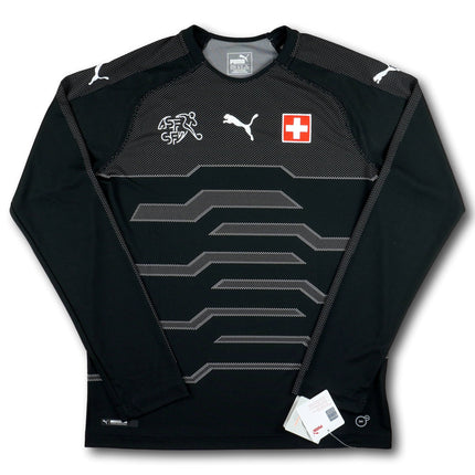 Schweiz 2018 Trikot torhüter - L/S - 10/10 - [Kids XXL]
