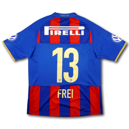 FC Basel 2008-10 Trikot heim Double-Saison (09/10) - FREI #13 - 6/10 - [M]