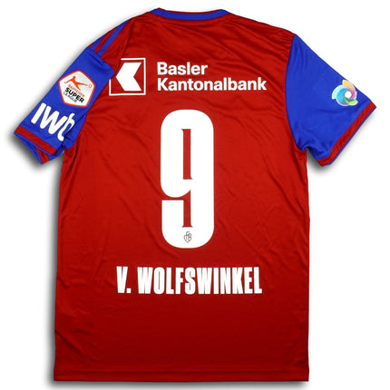 FC Basel 2019-20 Trikot heim - V. WOLFSWINKEL #9 - 9/10 - [M]