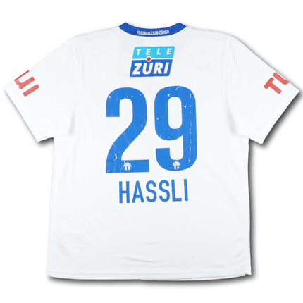FC Zürich 2009-2011 Trikot heim - HASSLI #29 - 5/10 - [L]