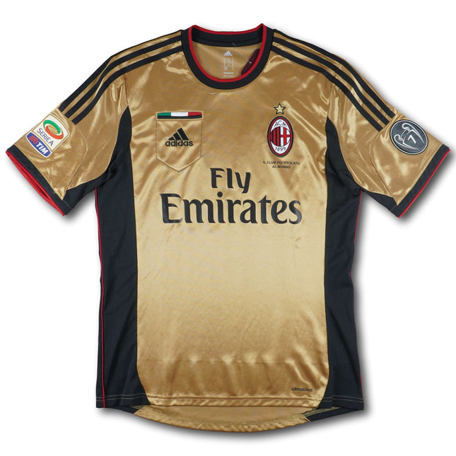 AC Milan 2013-14 Trikot drittes Meistersaison - BALOTELLI #45 - 9/10 - [M]