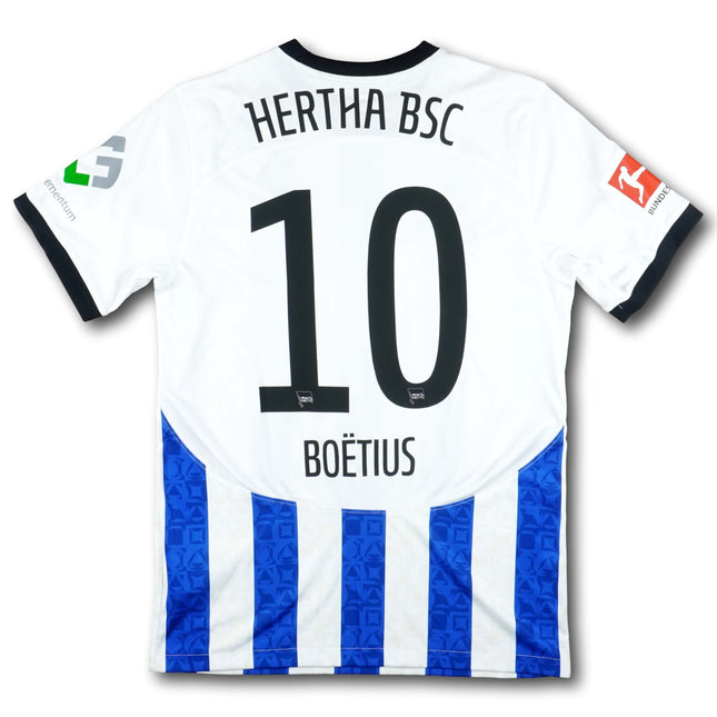 Hertha Berlin 2022-23 Trikot heim - BOËTIUS  #10 - 8/10 - [S]