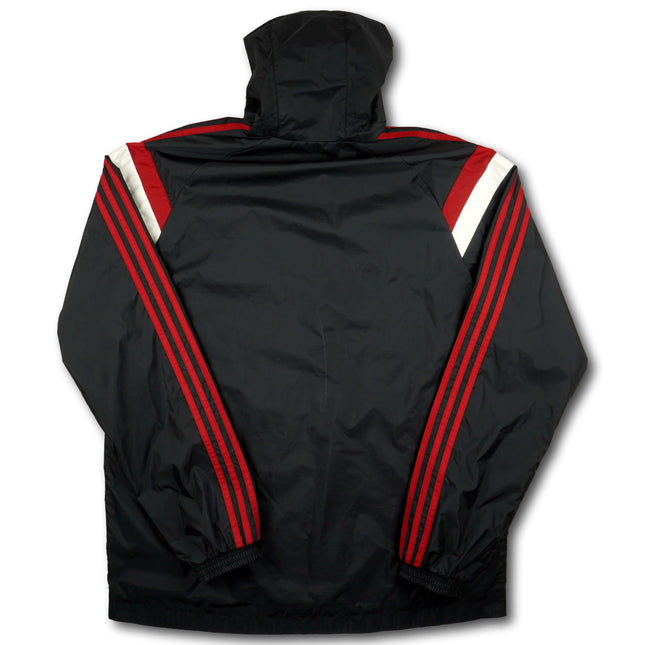 AC Milan 2016-17 Jacket windbreaker mit Kapuze - 5/10 - [L]