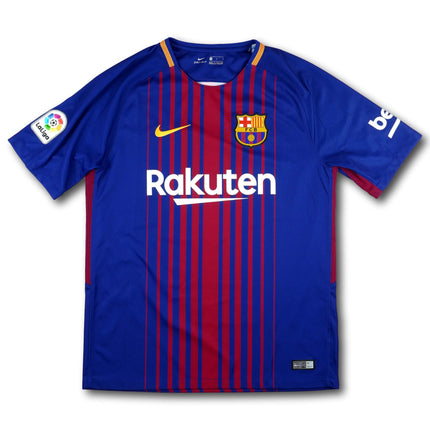 FC Barcelona 2017-18 Trikot heim Meistersaison - 8/10 - [M]