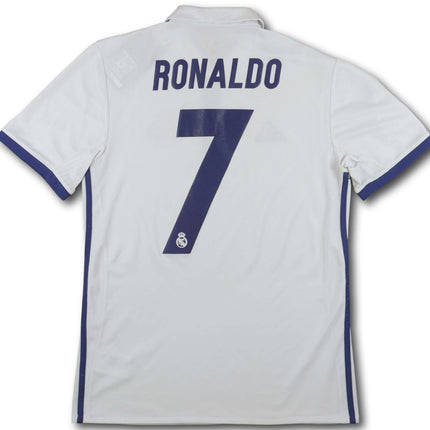 Real Madrid 2016-17 Trikot heim Double Saison - RONALDO #7 - 7/10 - [S]