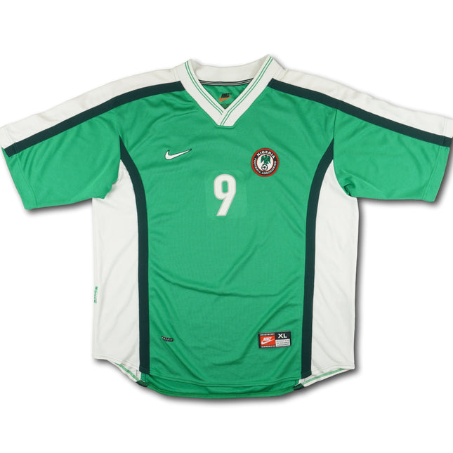 Nigeria 1998 Trikot heim - YEKINI #9 - 5/10 - [XL]
