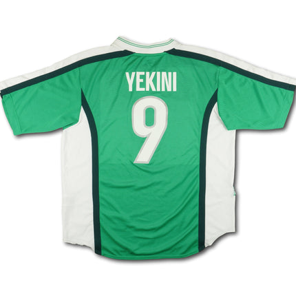 Nigeria 1998 Trikot heim - YEKINI #9 - 5/10 - [XL]