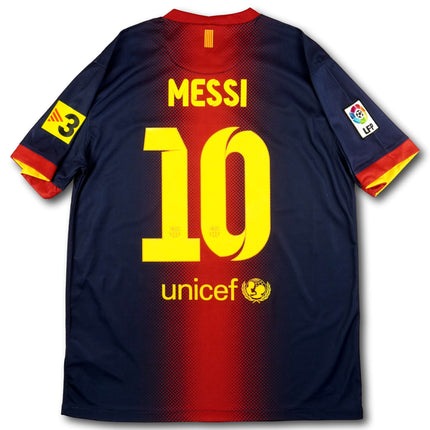 FC Barcelona 2012-13 Trikot heim Meistersaison - MESSI #10 - 8/10 - [L]
