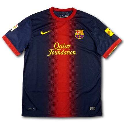 FC Barcelona 2012-13 Trikot heim Meistersaison - MESSI #10 - 8/10 - [L]
