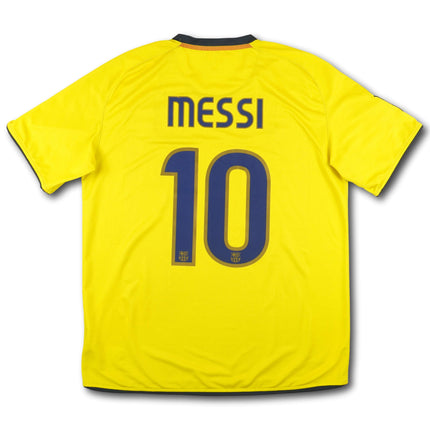 FC Barcelona 2008-10 Trikot auswärts Triple-Sieger - MESSI #10 - 5/10 - [L]